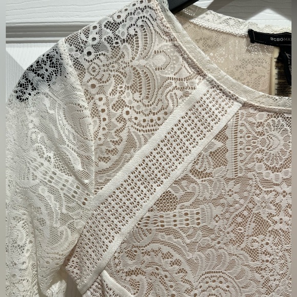 BCBGMaxAzaria, Peplum Blouse - Picture 5 of 9